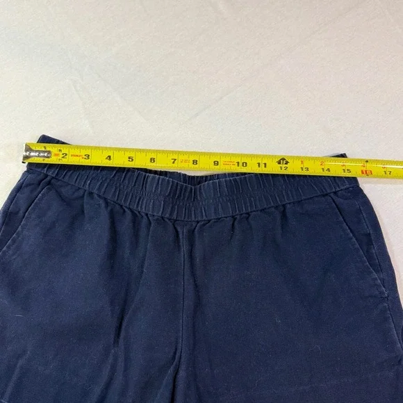 J. Crew Navy Womens Chino Shorts 8 Cotton Preppy Minimalist Casual Chic Travel - Picture 3 of 8